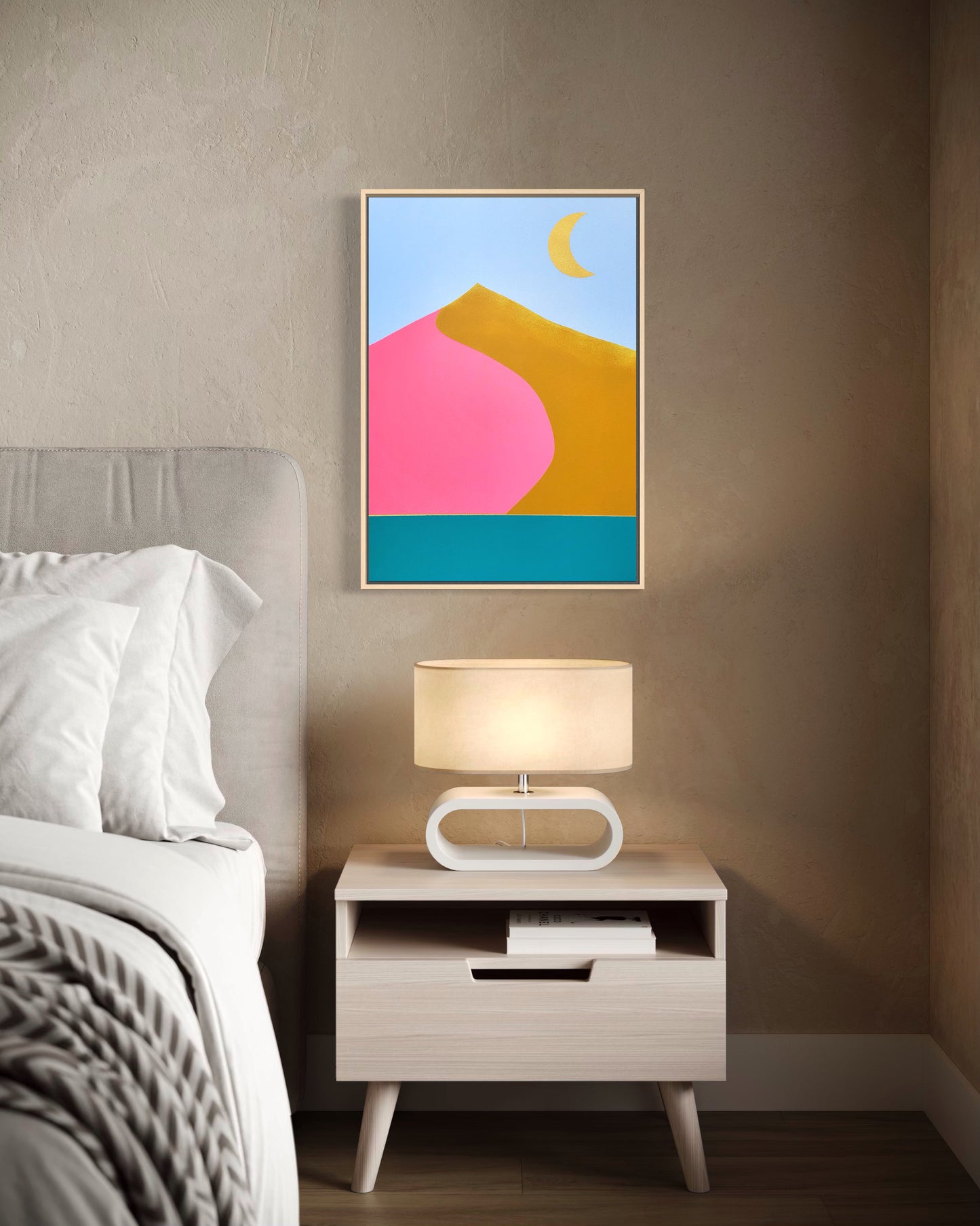 "Namibian Moon" - 42 x 59,7 cm (A2)