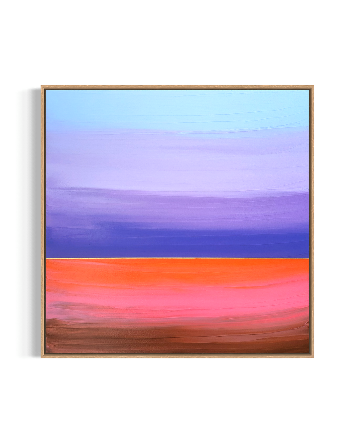 "Echo Of Endless Territories" - 40 x 40 cm