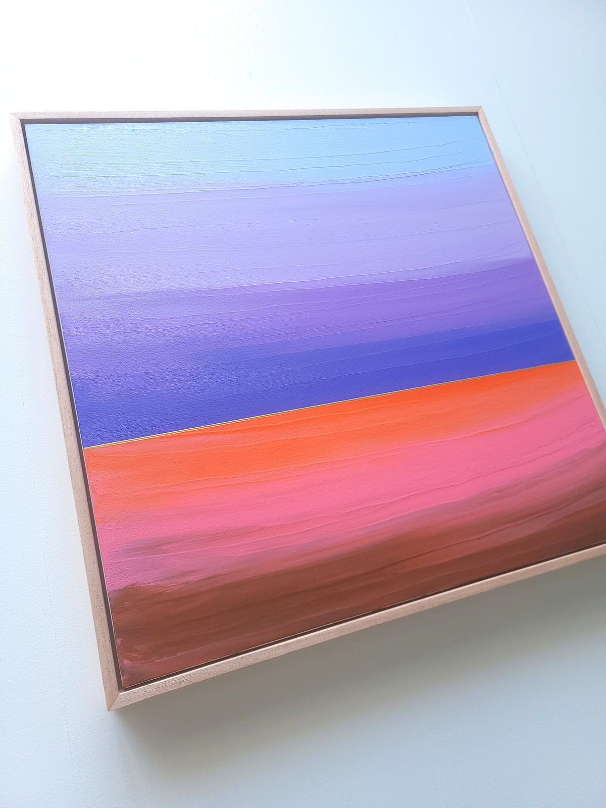 "Echo Of Endless Territories" - 40 x 40 cm