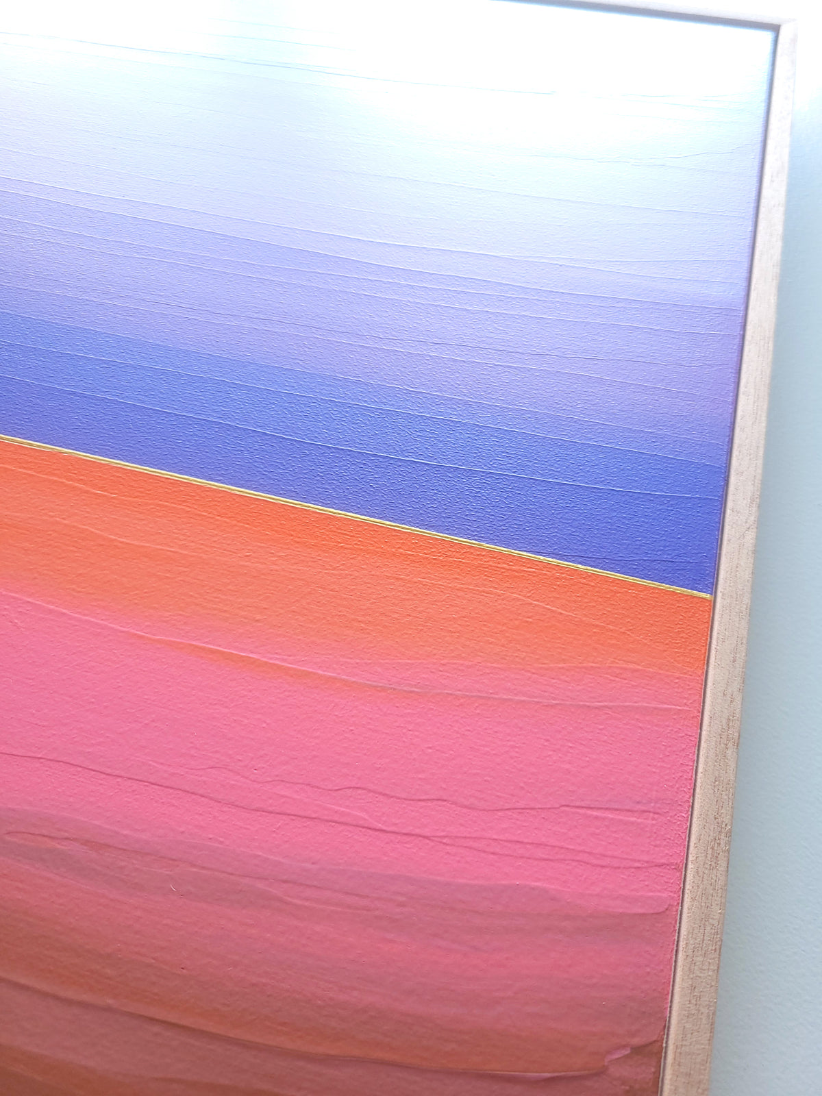 "Echo Of Endless Territories" - 40 x 40 cm