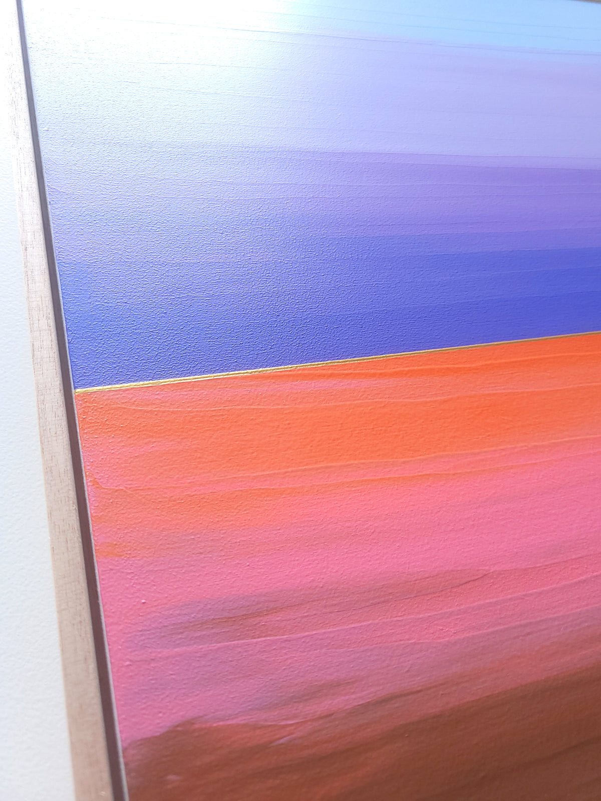 "Echo Of Endless Territories" - 40 x 40 cm
