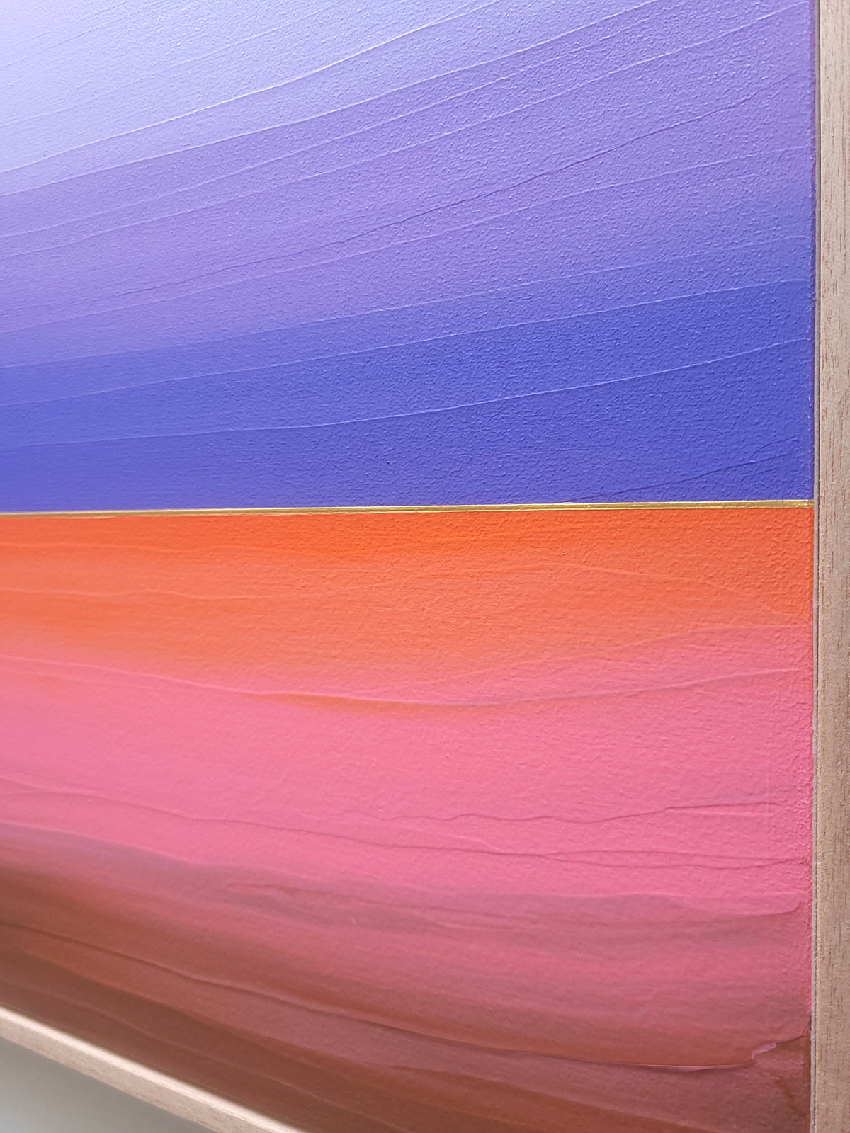 "Echo Of Endless Territories" - 40 x 40 cm