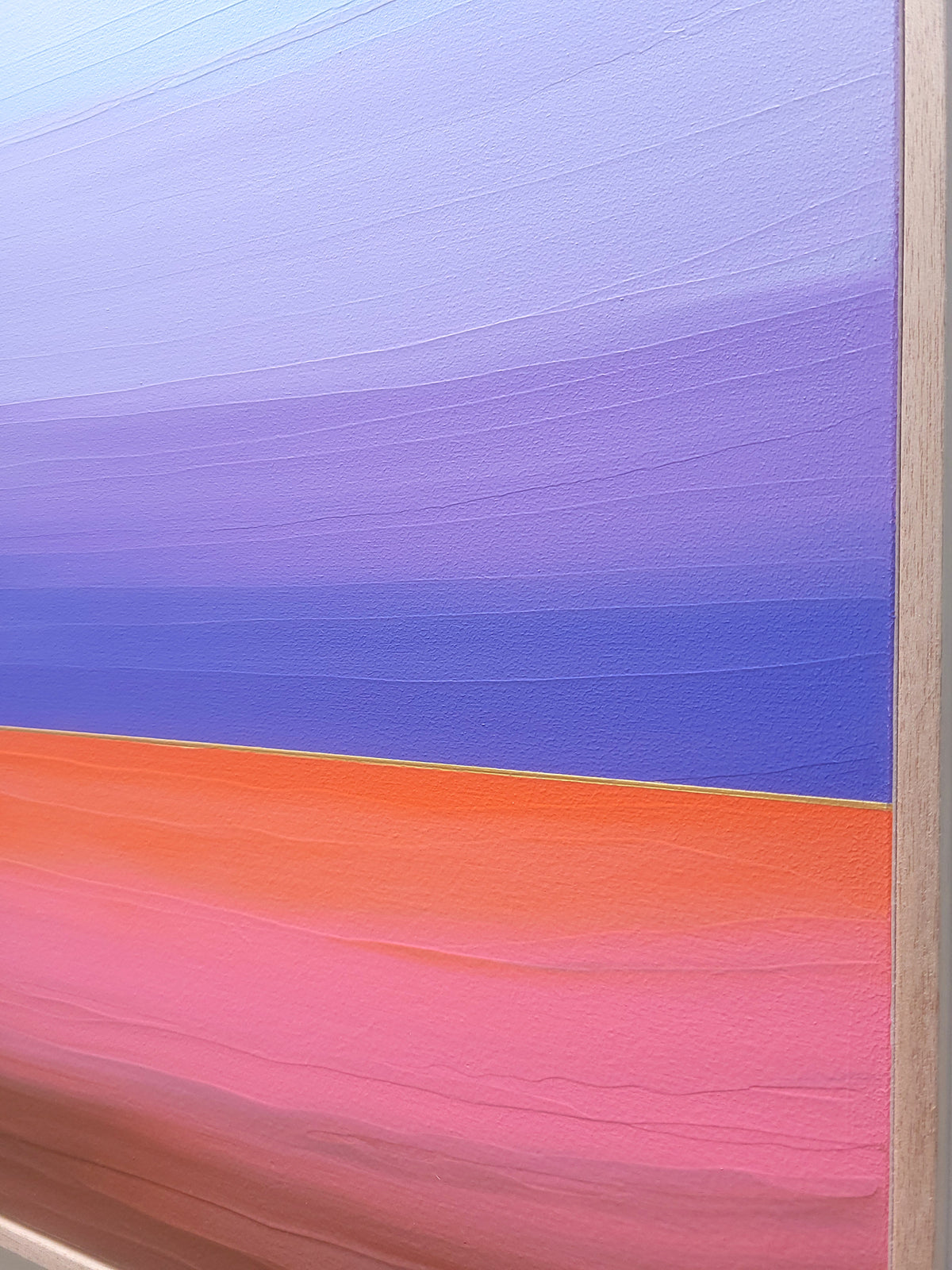 "Echo Of Endless Territories" - 40 x 40 cm