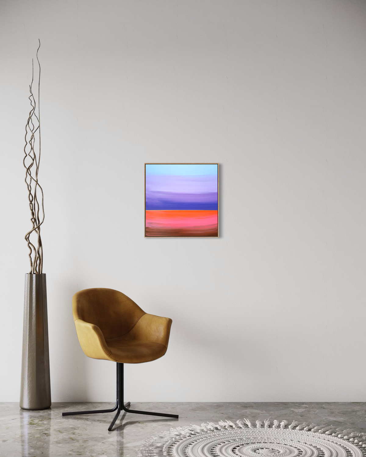"Echo Of Endless Territories" - 40 x 40 cm