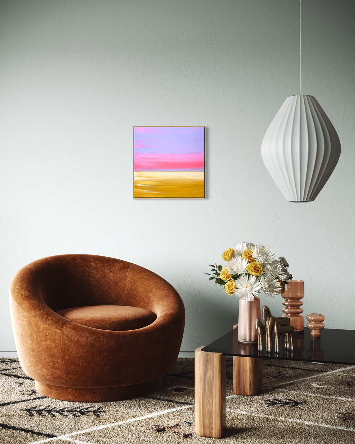 "The Last Day Of Summer" - 40 x 40 cm