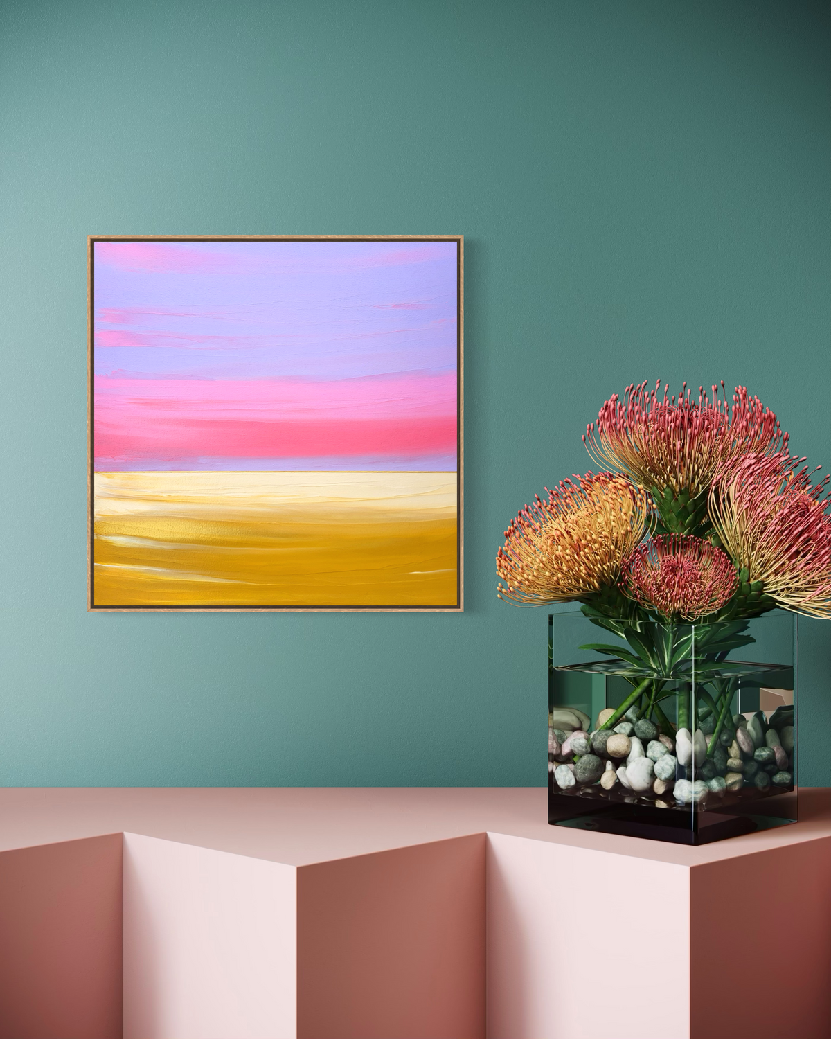 "The Last Day Of Summer" - 40 x 40 cm