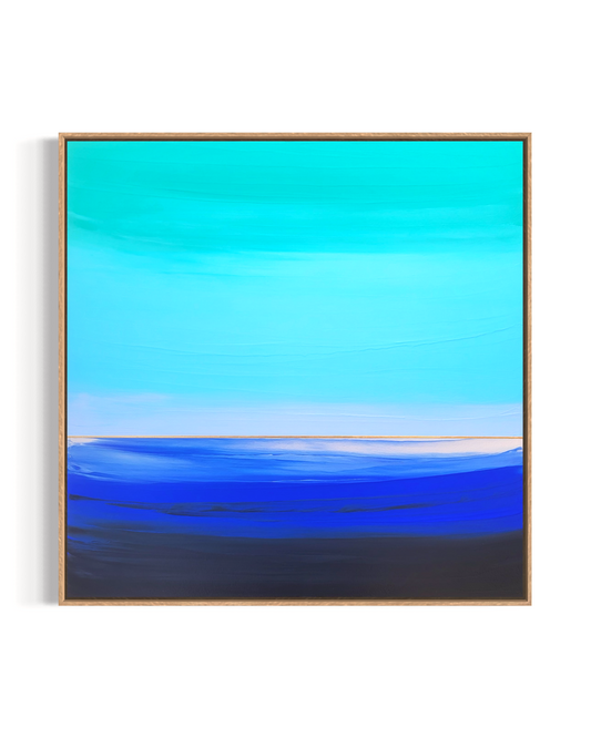 "Lullaby In Blue" - 40 x 40 cm