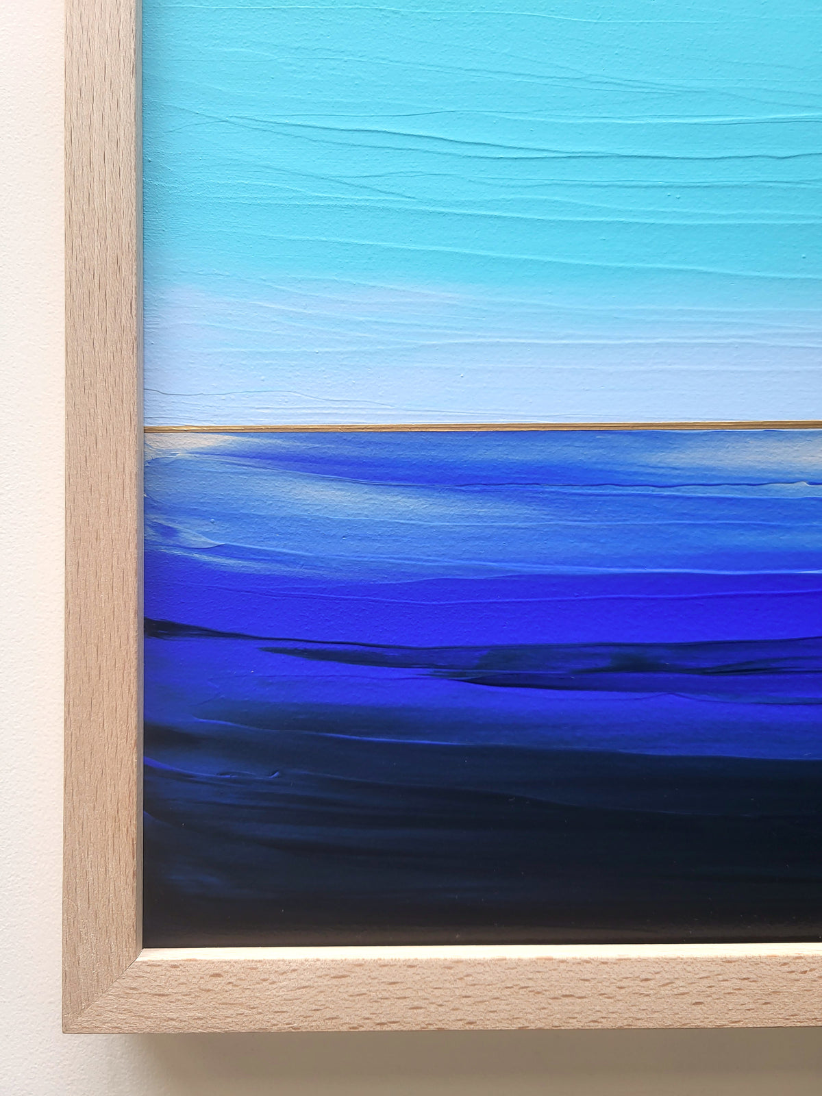 "Lullaby In Blue" - 40 x 40 cm