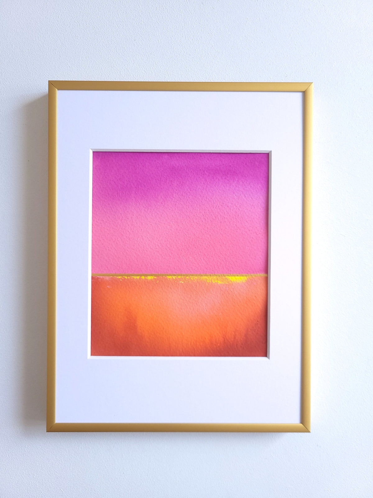 "Golden Horizon" ( 24/2026 ) - 18 x 24 cm