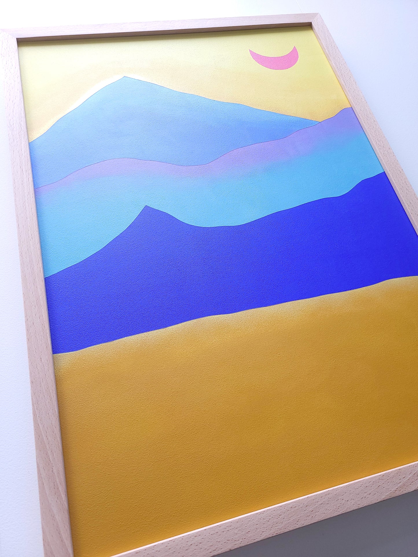 "Misty Mountains" - 42 x 59,7 cm (A2)