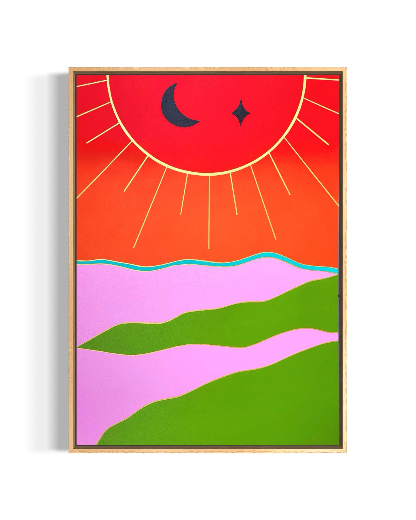 "Sunrise Islands" - 42 x 59,7 cm (A2)