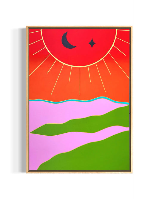 "Sunrise Islands" - 42 x 59,7 cm (A2)