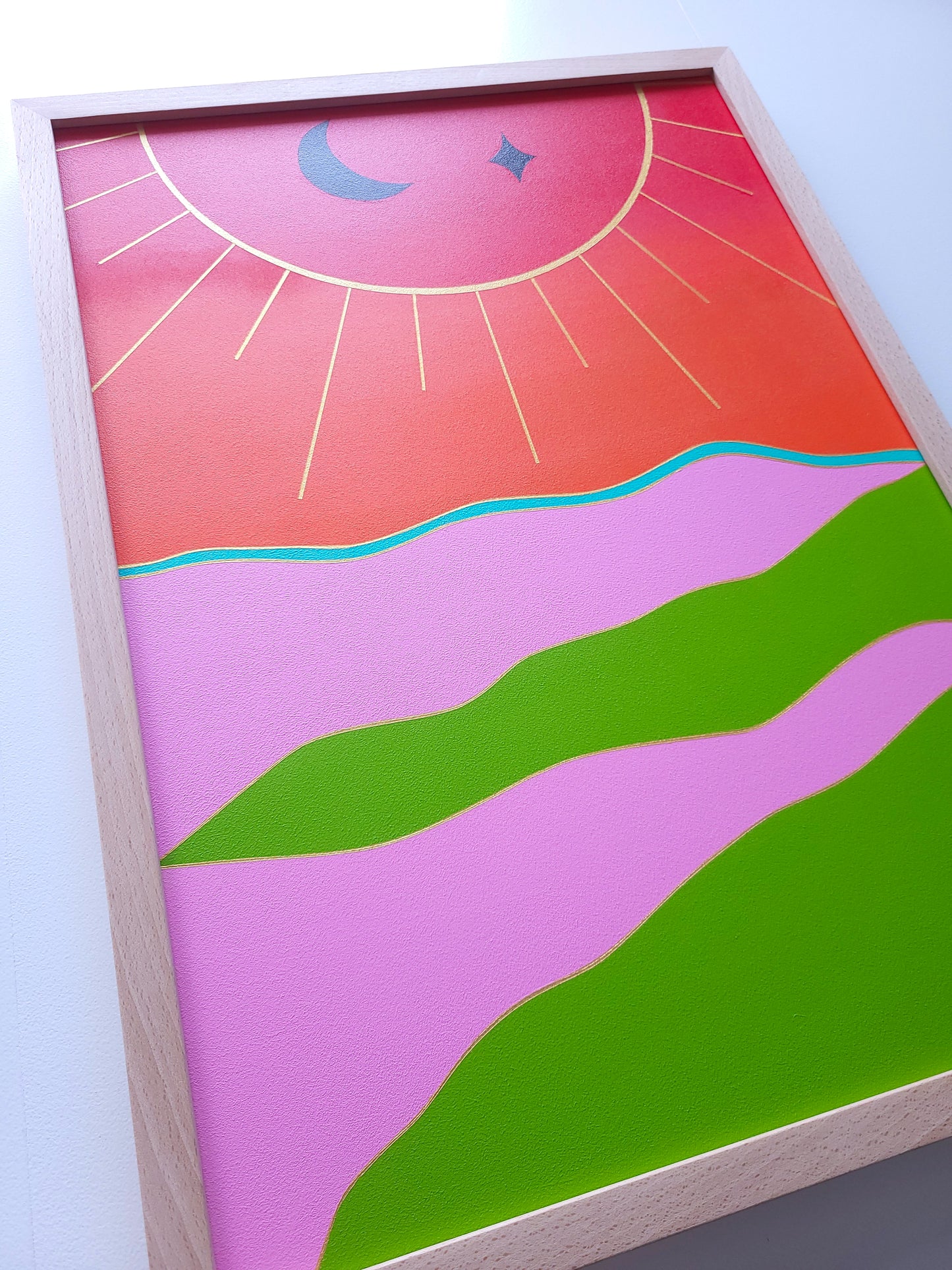 "Sunrise Islands" - 42 x 59,7 cm (A2)