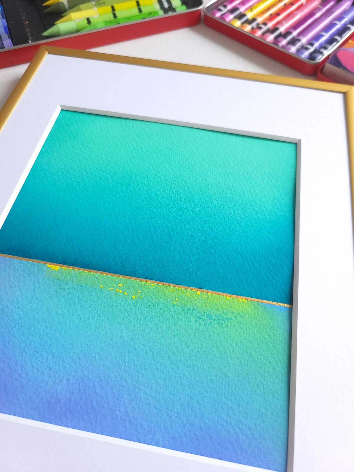"Golden Horizon" ( 31/2026 ) - 18 x 24 cm