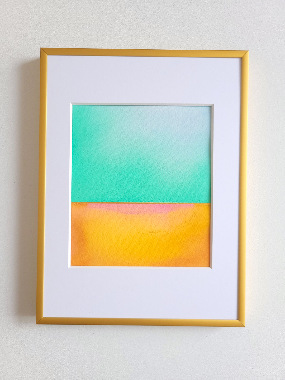 "Golden Horizon" ( 32/2026 ) - 18 x 24 cm