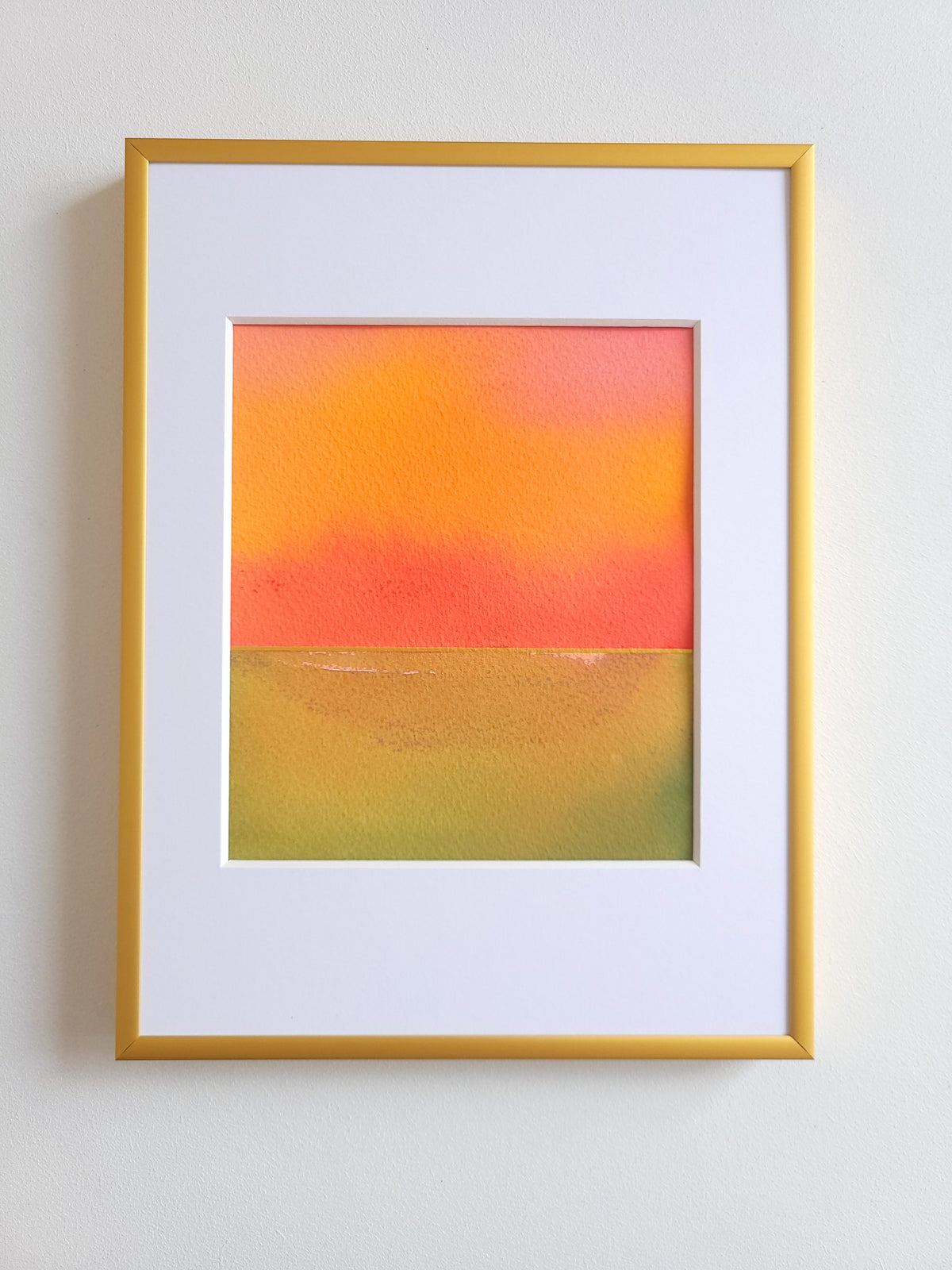 "Golden Horizon" ( 33/2026 ) - 18 x 24 cm