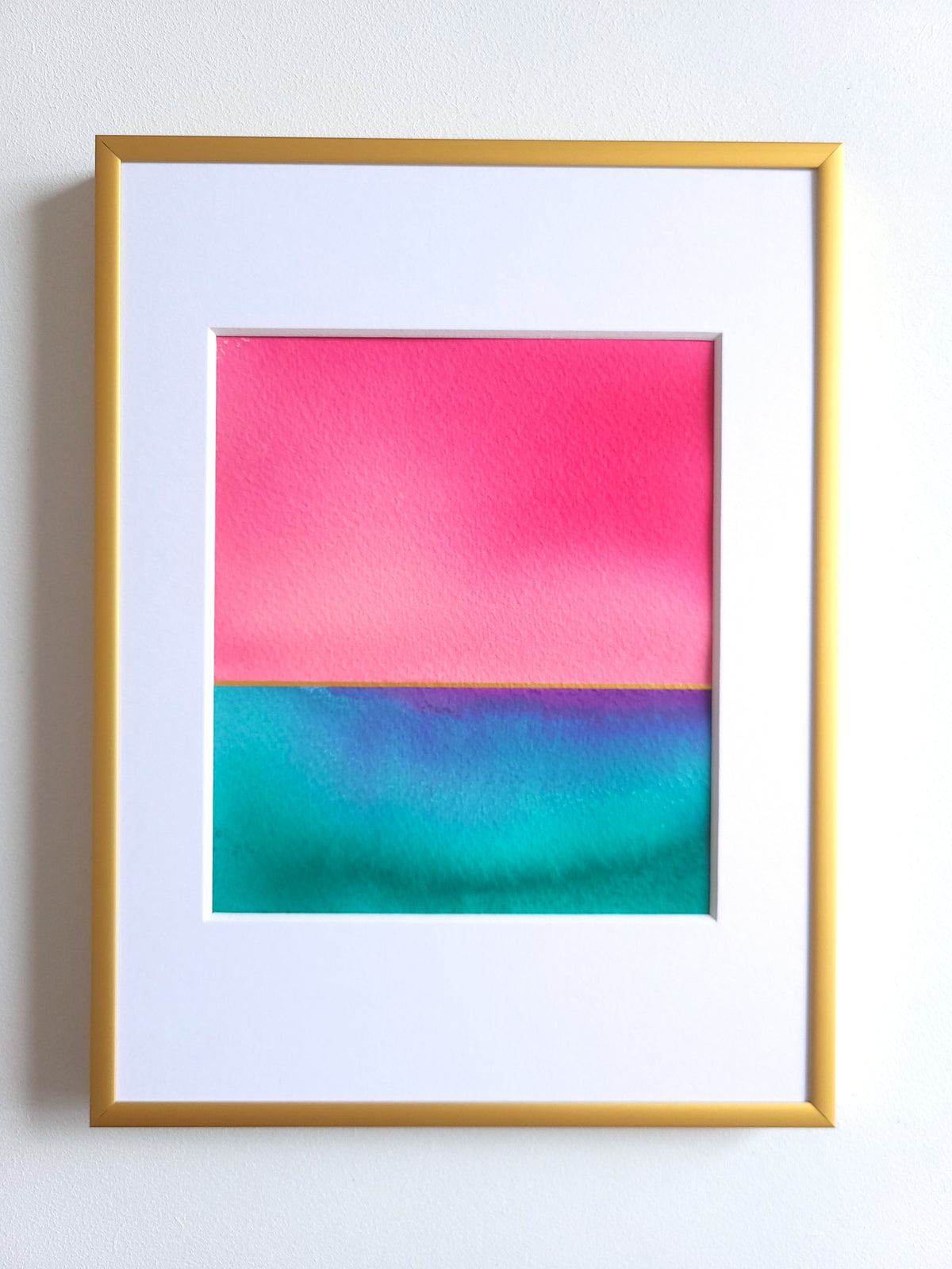 "Golden Horizon" ( 35/2026 ) - 18 x 24 cm