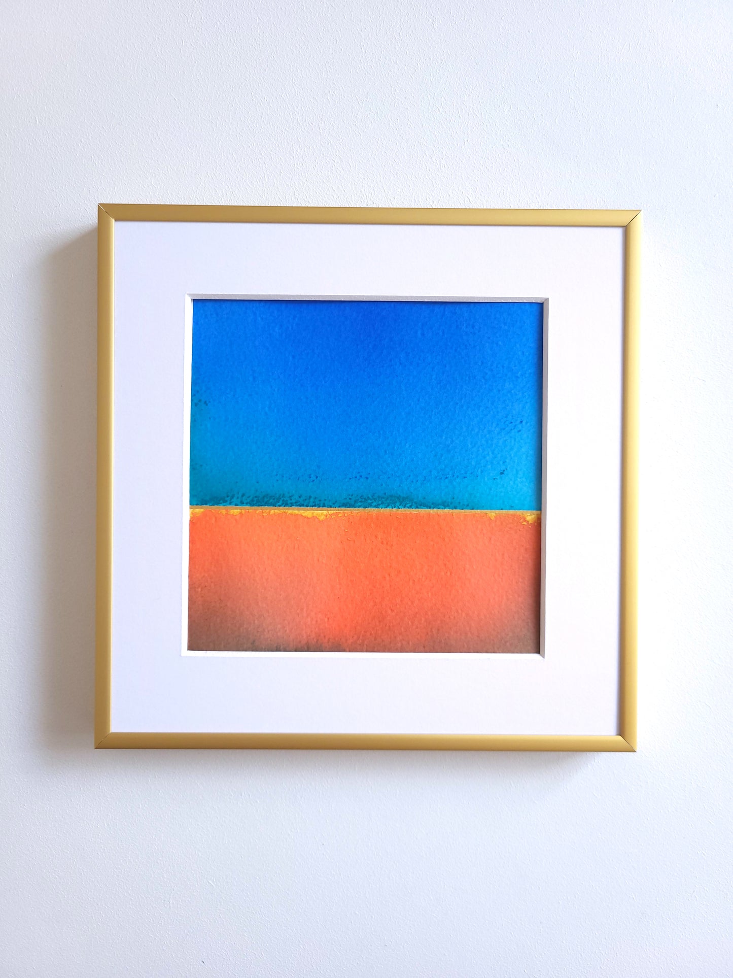 "Golden Horizon XLIX" - 20 x 20 cm