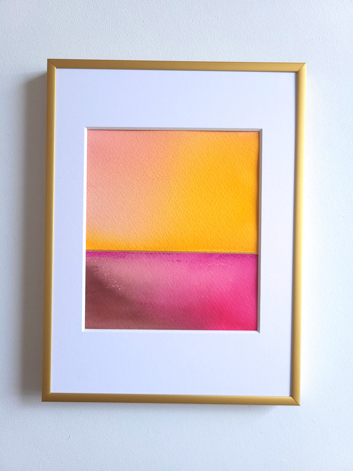 "Golden Horizon" ( 40/2026 ) - 18 x 24 cm
