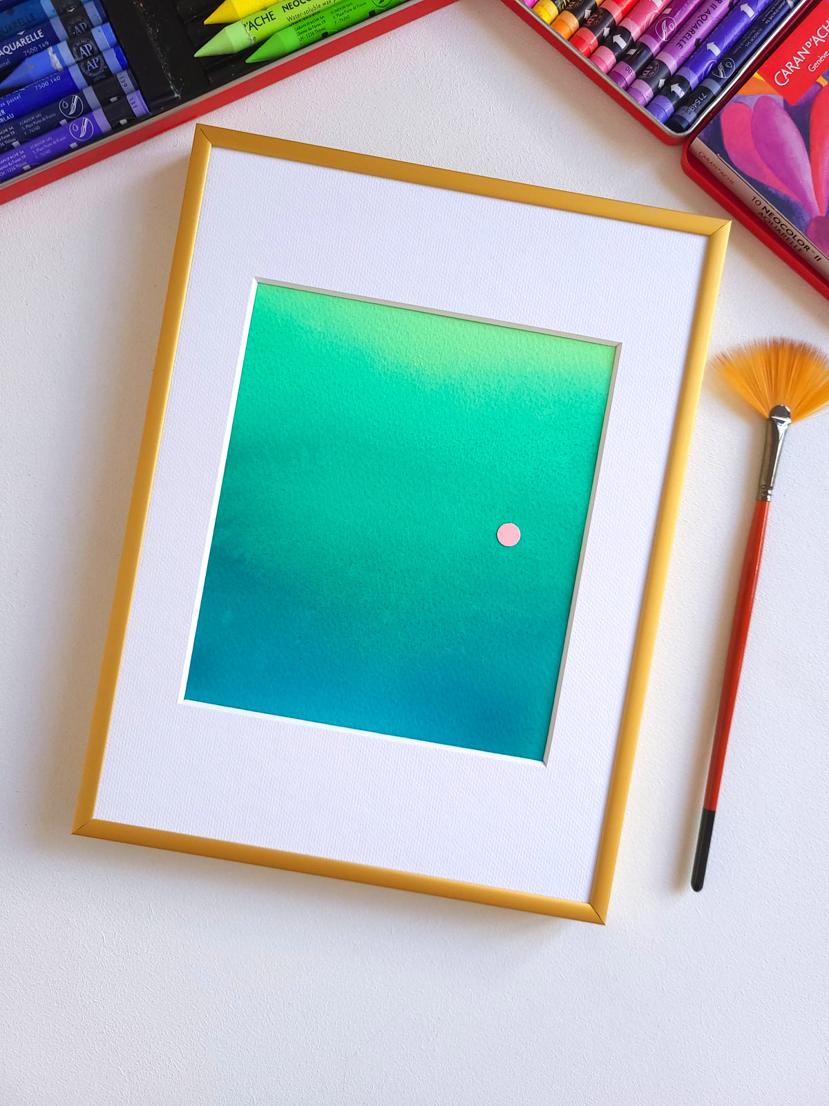 "Gradients Of Nature" ( 4/2026 ) - 18 x 24 cm