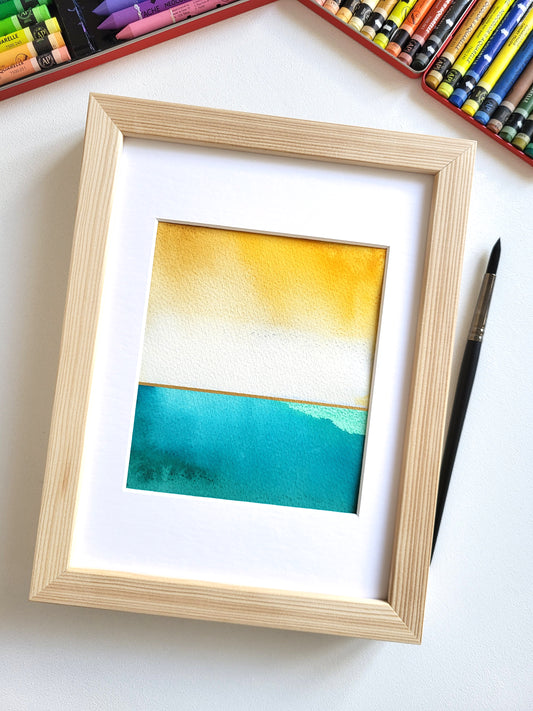 "Golden Horizon XI" - 18 x 24 cm