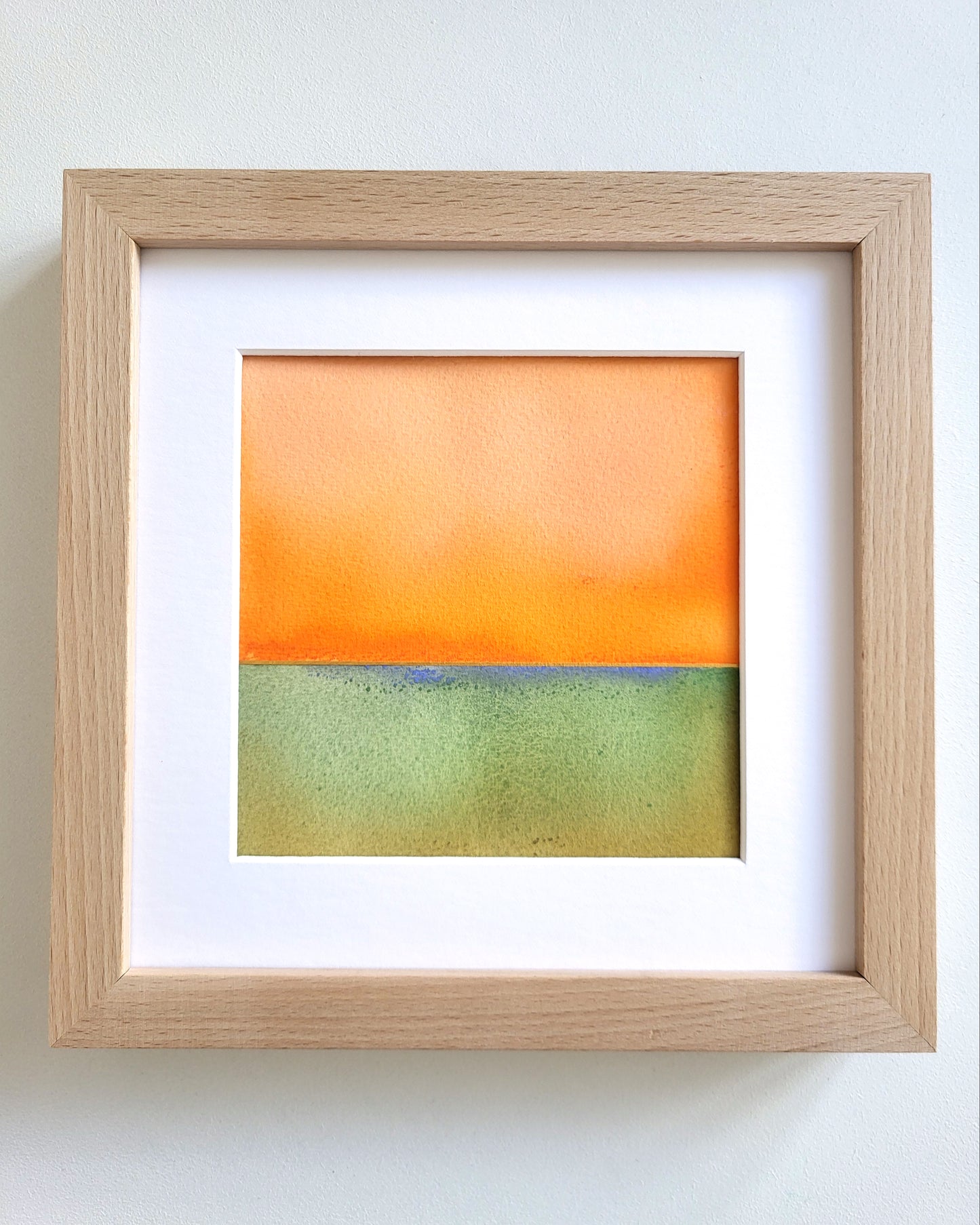 "Golden Horizon LXXXI" - 20 x 20 cm
