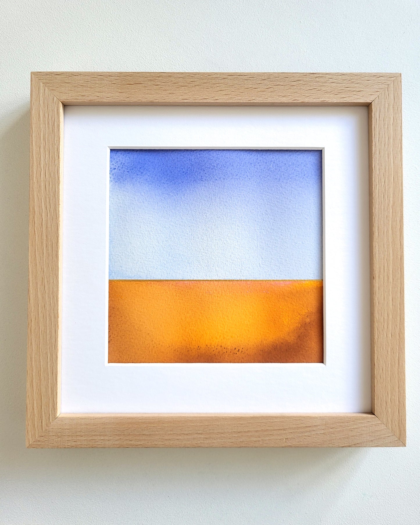 "Golden Horizon LXXXIII" - 20 x 20 cm